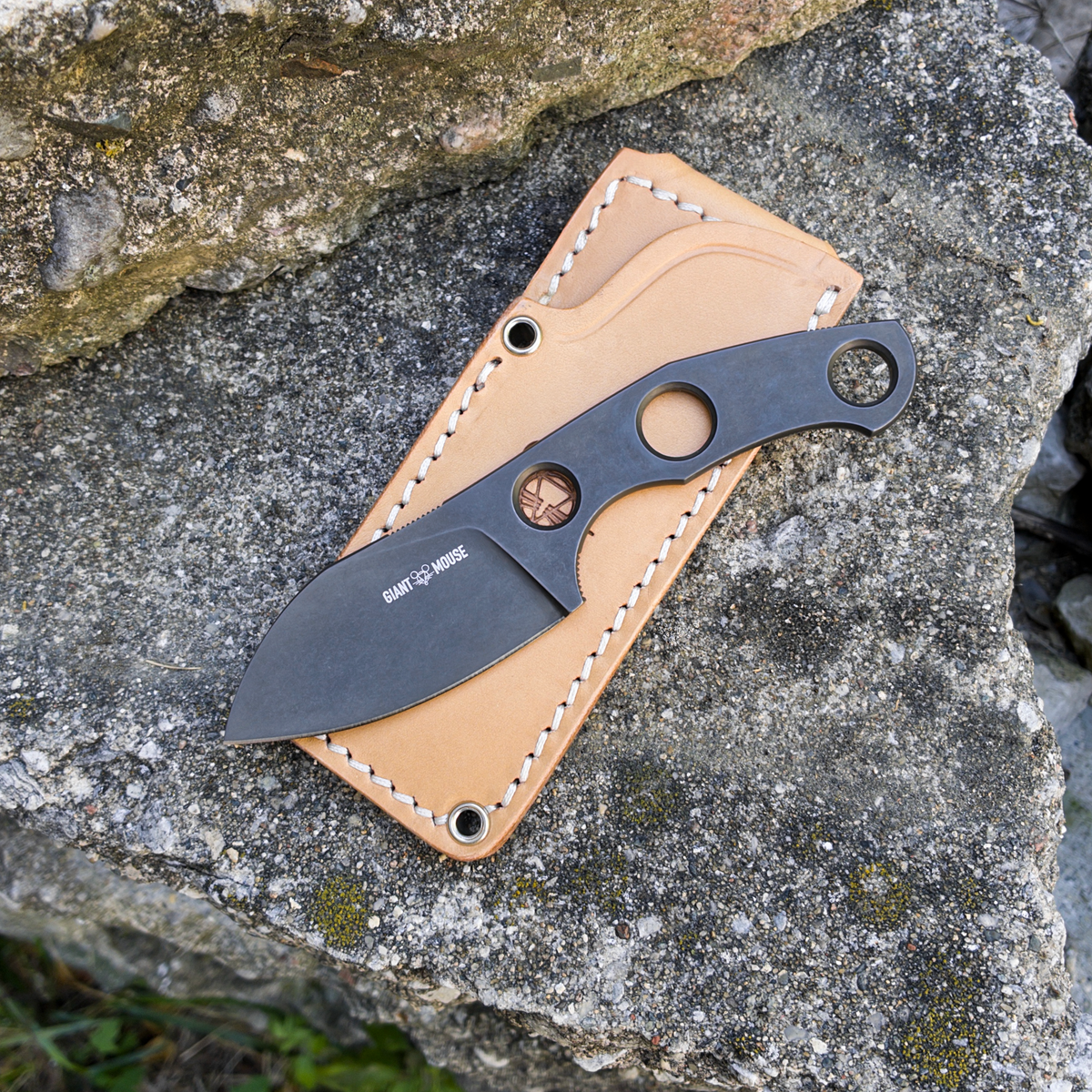 GiantMouse GMF1-P | Small Utility Fixed Blade – GMK