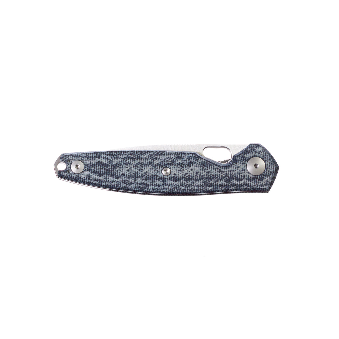 ACE REO - Denim Canvas Micarta