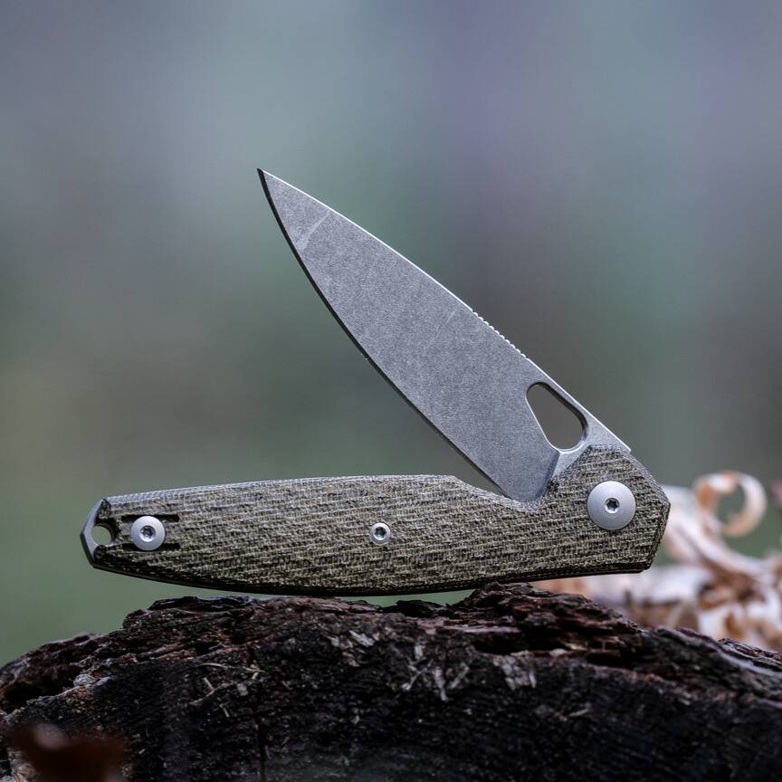 ACE REO - Green Canvas Stonewash Blade