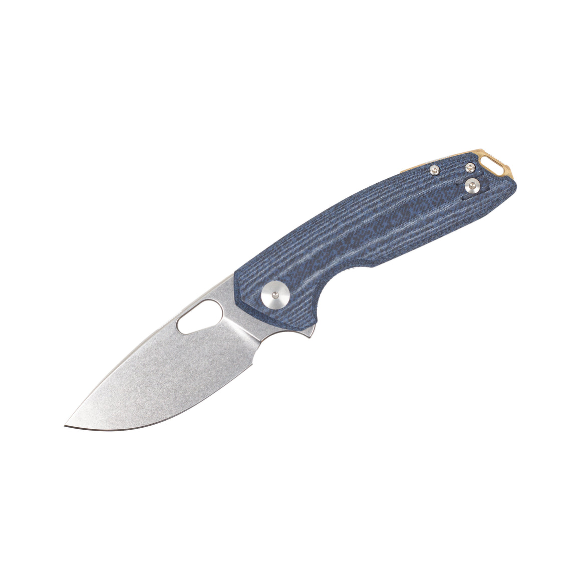 ACE Tribeca - Denim Canvas Micarta