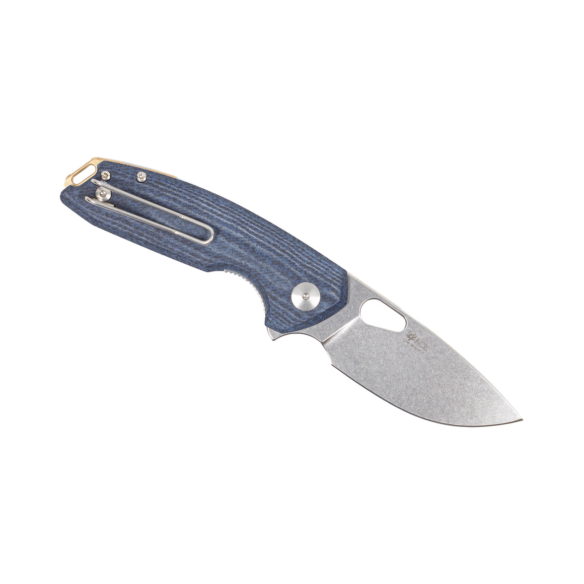 ACE Tribeca - Denim Canvas Micarta