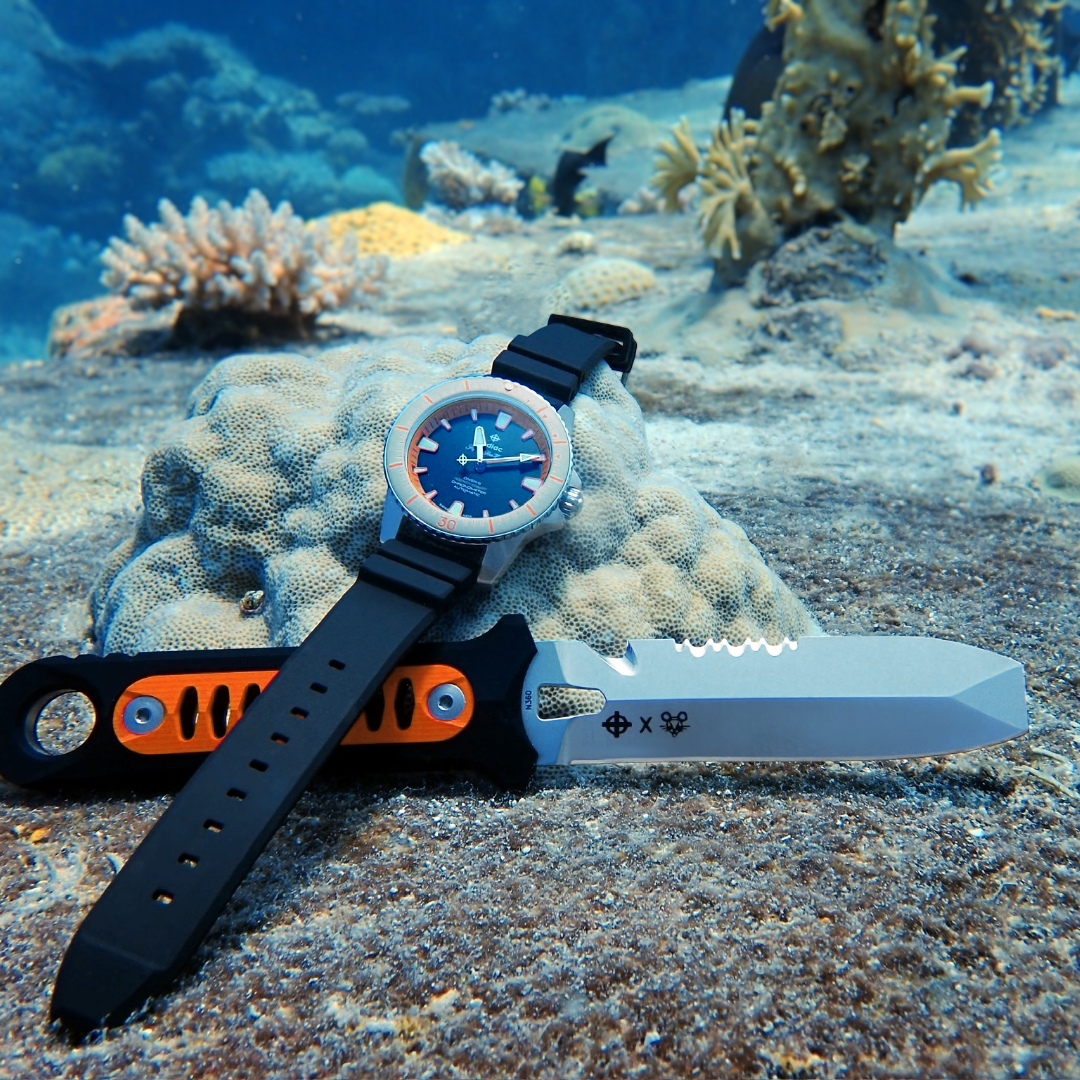 GiantMouse x Zodiac Dive Watch & Knife Box Set – GMK GiantMouse x Zodiac Dive Watch & Knife Box Set – GMK