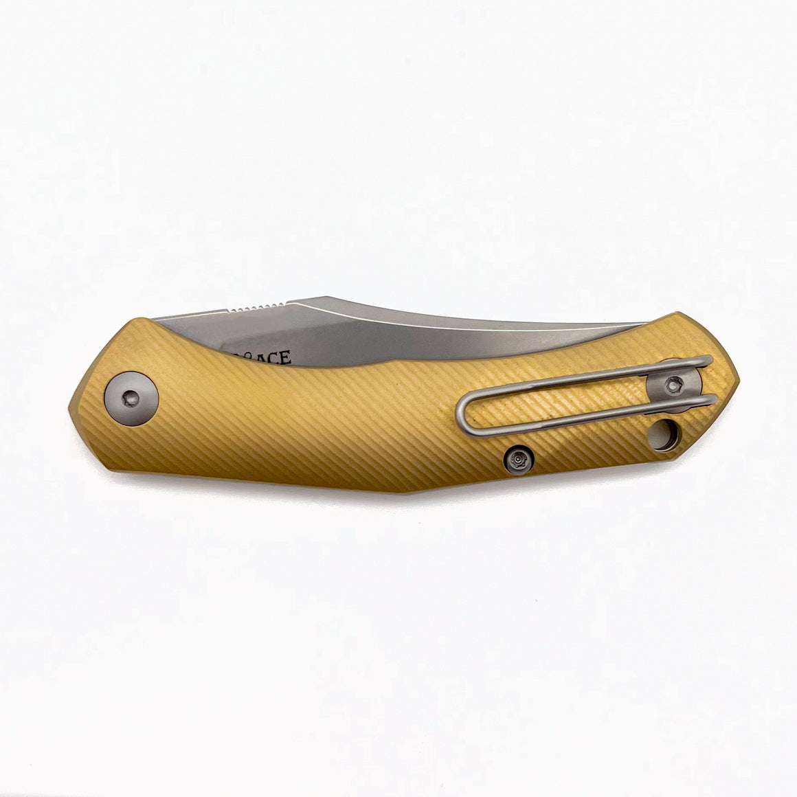 Hinating Folder Jutland Slipjoint - Brass – GMK