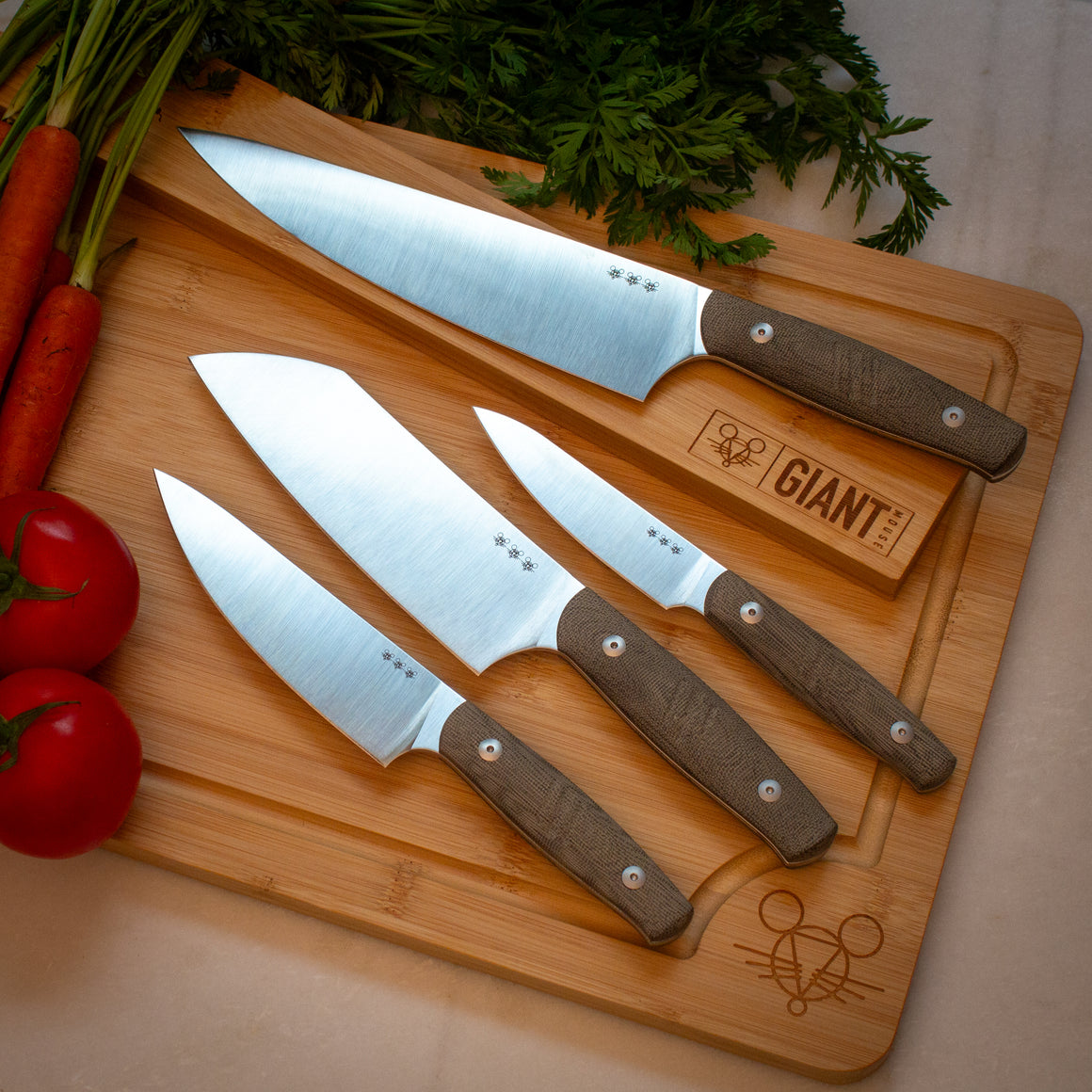 GiantMouse Santoku Knife