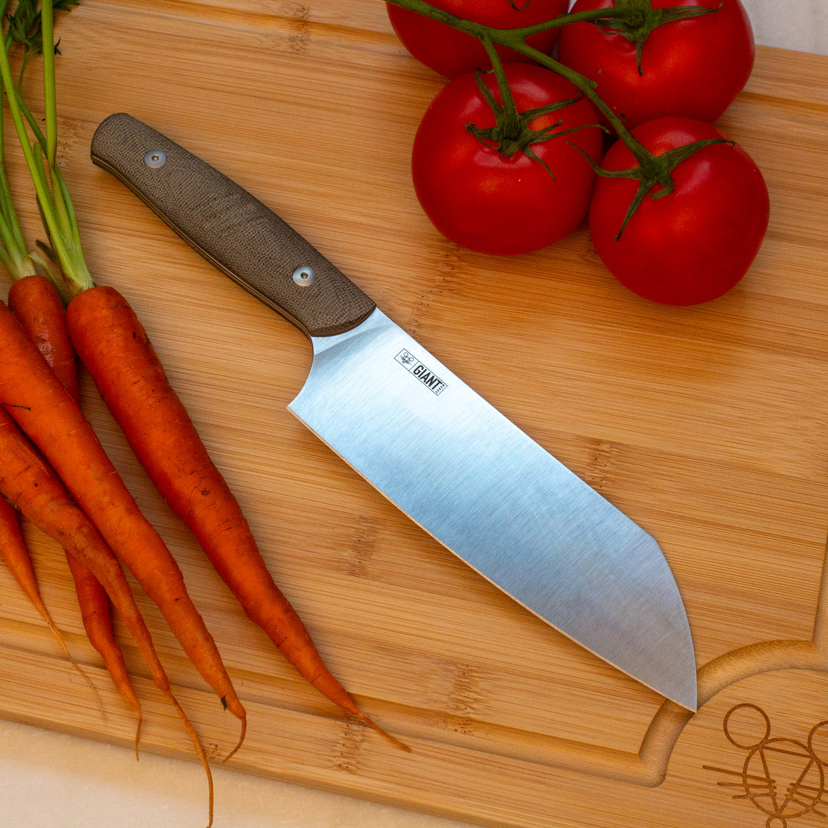 GiantMouse Santoku Knife