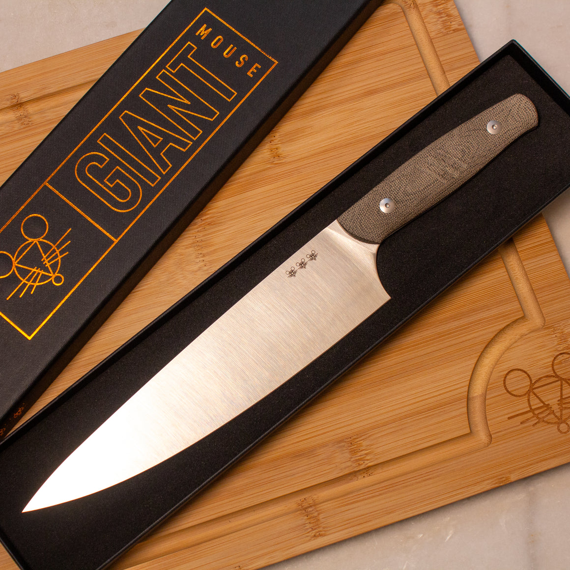 GiantMouse Santoku Knife