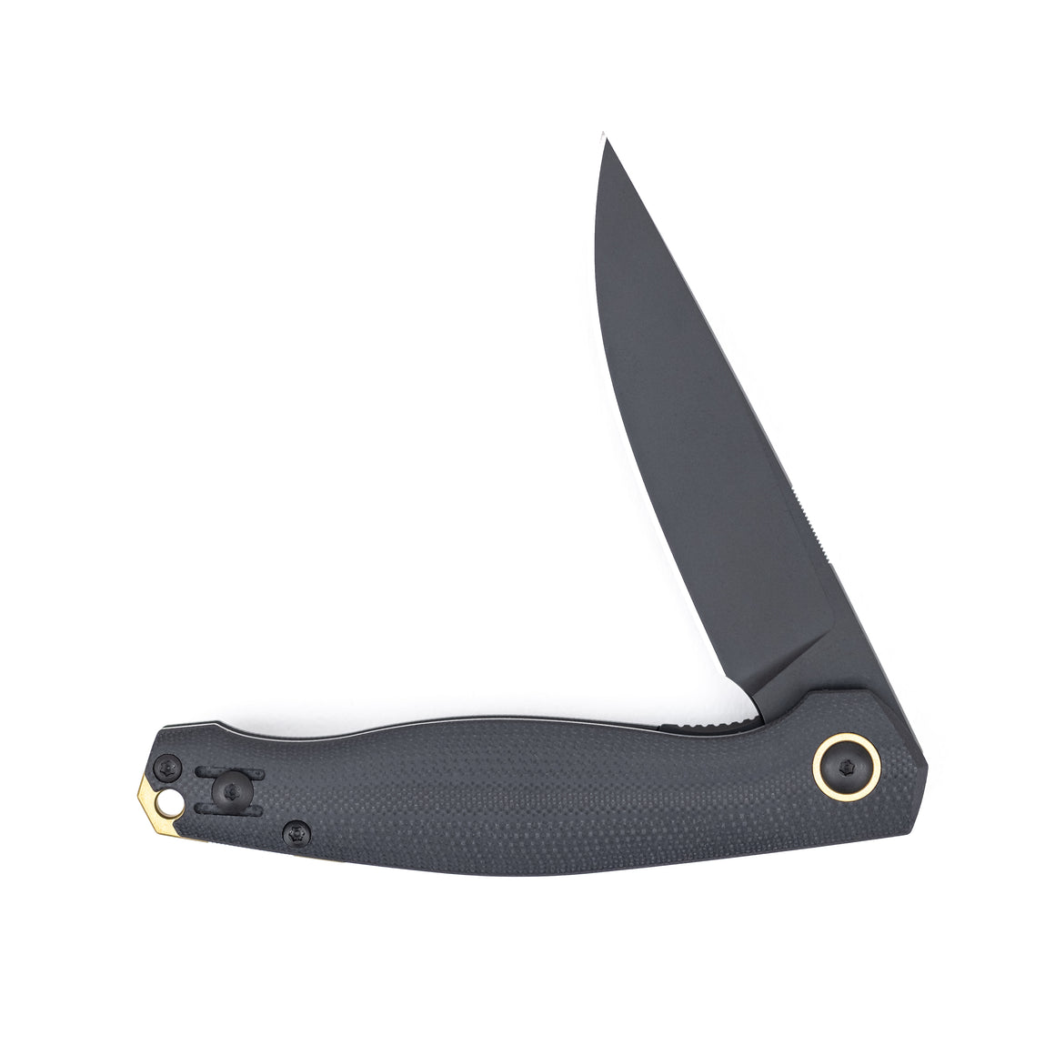 ACE Sonoma V2 - Blackout - EDC knife - The blade steel is Elmax, Black PVD Finish.