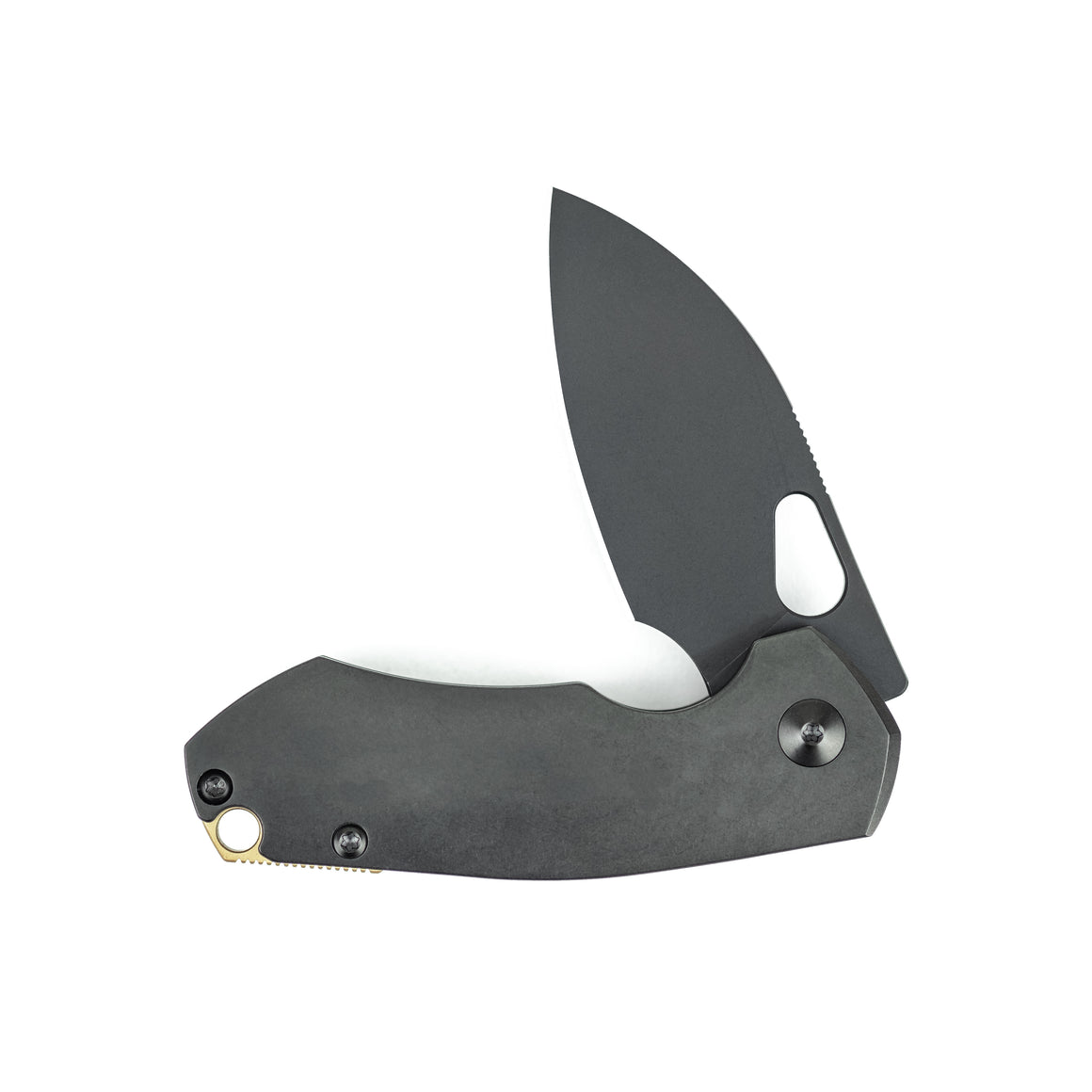 ACE Riv - Titanium Blackout - EDC knife - PVD Finish blade steel