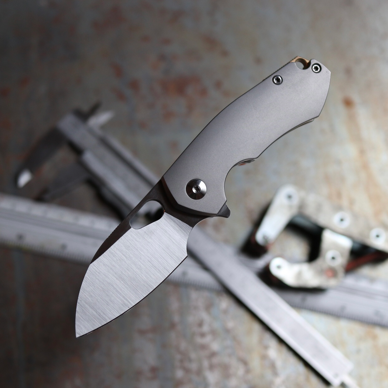 ACE Riv Titanium | EDC Folder Knife Collection | GiantMouse – GMK