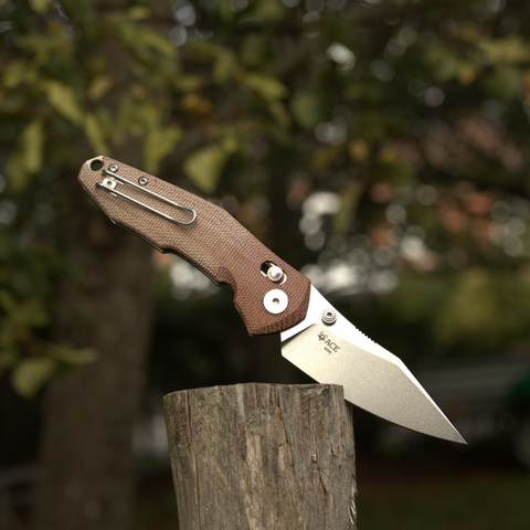 ACE Nazca - Natural Canvas Micarta